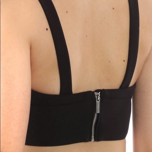 MICHAEL Michael Kors Black Crop Top - Picture 3 of 4